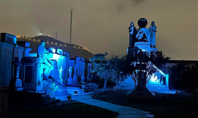 TOUR NOCTURNO Temático al Cementerio Presbítero Maestro  31  OCTUBRE y 1 NOVIEMBRE